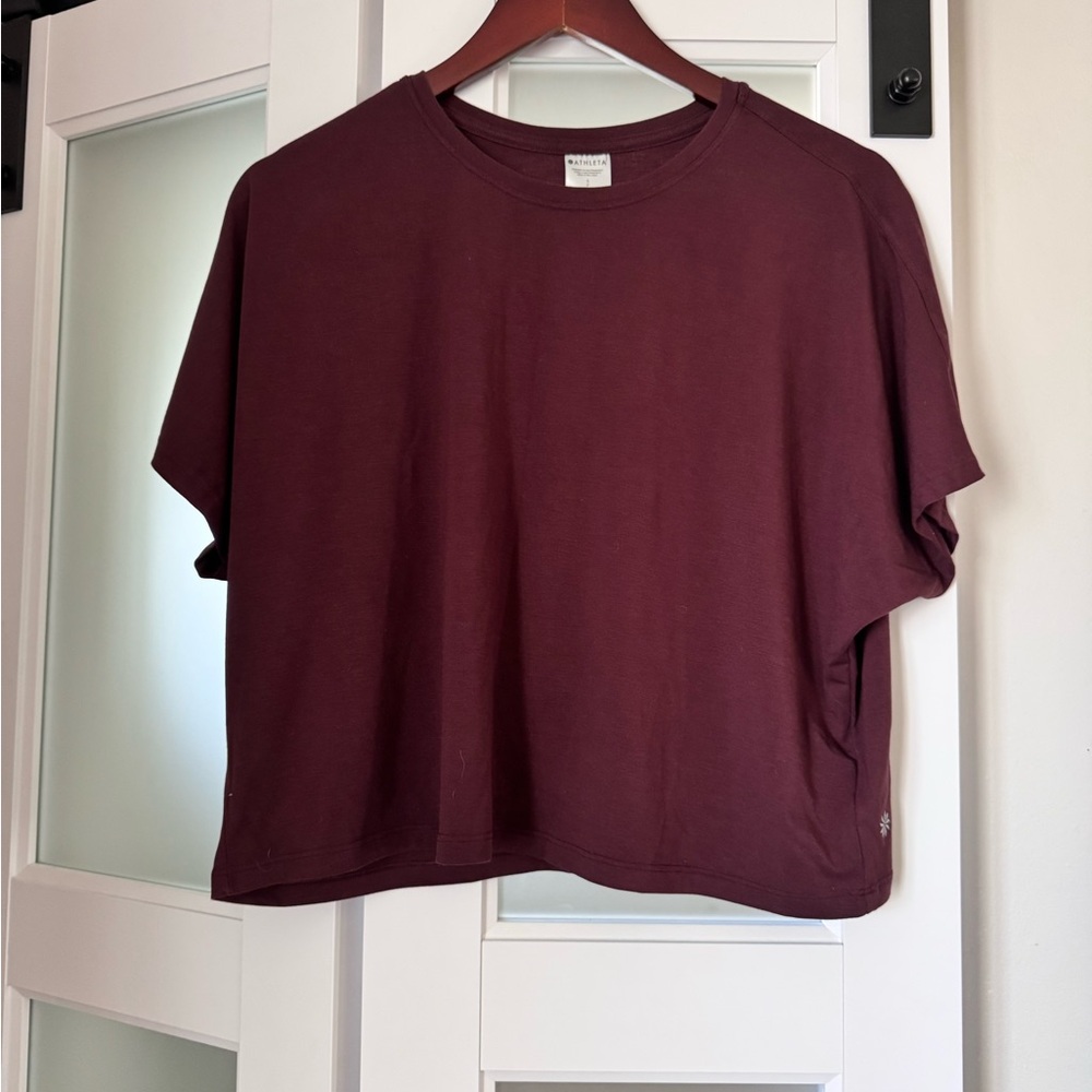 Athleta With Ease Crop Tee
